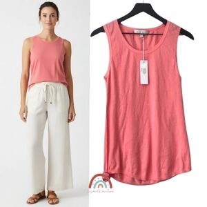 New! Inhabit NHBT Sleeveless Knit Nectar Cotton Top